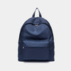 Business computer bag travel backpack simple Korean backpack men's fashion trend ins student bag (Blue)