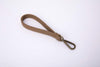 Clutch Strap Replacement Purse Strap - Canvas Wrist Strap for Wallet, Clutch, Pouch - Beige/Black/Brown (Brown)
