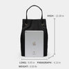 Large capacity tote bag portable new vertical section bag simple nylon shoulder bag tide bag women