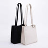 Small Shoulder Purse Canvas Korean Stylish Simply Women Lady Shoulder Bag Handbag Purse -Karitco (Black)