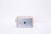 Mini Cosmetic Bag for Purse Small Makeup Bag for Purse Travel Makeup Pouch Mini Cosmetic Bag for Women Girls(Beige)