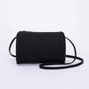 Womens Casual Cylinder Shape Handbag Simply New Popular Shoulder Bag (Black)