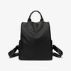 Backpack Women Oxford Canvas Bag Trendy Bag Korean Fashion Wild Travel Anti-theft Backpack (Black)