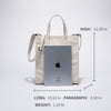 Canvas women's bag spring and summer new niche design large capacity fashion wild Korean version of the Messenger bag