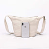 Canvas bag women bag cloth bag soft Japanese chic Hong Kong style casual dumpling bag shoulder Messenger bag