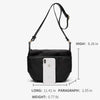 One-shoulder canvas bag Korean simple Oxford cloth cross-body bag commuting large capacity dumpling bag ladies bag