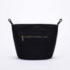 Purse Organizer Insert Handbag Tote Bag in Bag Handbag Divider Organizer with Handles and Multi Pocket -YONBEN (Black)