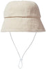 Japanese Summer ins Sunscreen Korean Version of The Wild Niche Sun hat Cotton Canvas Bucket hat