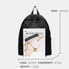 Business computer bag travel backpack simple Korean backpack men's fashion trend ins student bag (Blue)