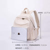Fashion Small Backpack Purse for Women Teen Girls Ladies Travel Work -Karitco (Beige)