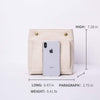 Portable Multi-function Handbag Pouch Bag in Bag Organiser Insert Organizer Inner Purse Organizer Tote (Beige)