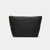 Lightweight nylon canvas liner bag convenient large-capacity Korean high-end exquisite cosmetics bag small (Black)