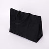 Canvas Tote Bag Handbag Shoulder Bag Satchel Purses For Ladies & Women (Black)