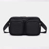 Waist bag men multifunctional shoulder messenger bag leisure sports chest bag large capacity outdoor sports fashion waist bag