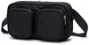 Waist bag men multifunctional shoulder messenger bag leisure sports chest bag large capacity outdoor sports fashion waist bag
