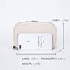 Canvas Wristlets for Women Cell Phone Clutch Wallet Passport Wristlet with ID Slots -Karitco
