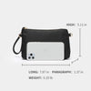 Nylon makeup simple and convenient handbag Han Chao ins wind super fire small exquisite fashion storage bag (Black)