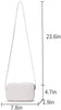 Medium Crossbody Purse Zipper Top Satchel for Women Travel Canvas Shoulder Bag -YONBEN
