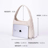 Canvas Shoulder Tote Bag for Women Canvas Small Tote Purses On Sale -Karitco (Beige)