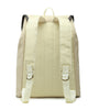 Karitco Cotton Canvas with Leather Casual Rucksack (Ivory)