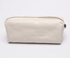 Karitco Plain Canvas Pencil Case with Brass Zipper 7.3 x 3 Inch 3 Colors