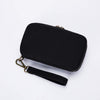 Canvas Wristlets for Women Cell Phone Clutch Wallet Passport Wristlet with ID Slots -Karitco