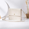 Canvas women's bag new texture niche western style square bag shoulder Messenger bag retro tofu bag