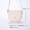 Crossbody Bag Womens Shoulder Bag Saddle Bags Casual Women Semi Circle Bags-YONBEN