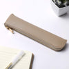 ipad pencil pen case fresh leather mini pen bag creative simple 3-4 capacity male and female high school