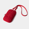 Passport Holder, Travel Wallet Neck Pouch/Purse, small Messenger (Red)