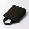 Cotton student canvas bag female portable small fresh slanting vertical simple tote bag