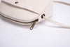 Crossbody Purse Causual Small Round Circular Satchel Bag for Women Girls Ladies Mini Canvas Cross Body Purse Round Handbag Shoulder Purse Tote (Beige)