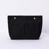 Tote Purse Insert Bag Organizer, Bag in Bag for Handbag Purse Organizer 8 Pockets (Black)