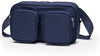 Waist bag men multifunctional shoulder messenger bag leisure sports chest bag large capacity outdoor sports fashion waist bag