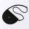 Canvas semicircle crescent handbag mobile phone bag wild fairy bag casual Messenger bag