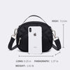 Karitco Multifunctional Cellphone Purse Crossbody Shoulder Bags Pouch Travel Waist Packs Outdoor Sports Climbing Hiking (Red)