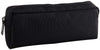 Multi Color Zipper Pencil Pouch Pen Bag Canvas Pencil Case Stationary Bag -Karitco (Black)