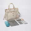 Simple and elegant portable messenger bag fashion canvas bag female bag Japanese and Korean wild senior handbag female