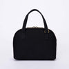 Medium Double Zipper Seashell Purse Cross Body or Handbag Shoulder Purse with Phone Pocket-Karitco (Black)