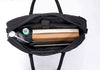 Karitco 15.6 Inch Laptop Bag Water Resistant Briefcase Messenger Shoulder Bag Carry On Handle Case with Luggage Sleeve