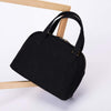 Medium Double Zipper Seashell Purse Cross Body or Handbag Shoulder Purse with Phone Pocket-Karitco (Black)
