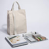 Spring and summer new women's bag canvas large capacity shoulder messenger bag