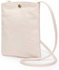 Pure cotton canvas mobile phone bag mini bag Korean style ins wind messenger simple and cute small square bag