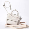 Canvas Korean Stylish Fashion Shoulder Bag Crossbody Purse Boston Tote Bag -Karitco (Beige)
