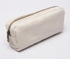 Karitco Plain Canvas Pencil Case with Brass Zipper 7.3 x 3 Inch 3 Colors