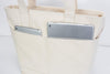 Heavy Duty Shoulder Bag Large Canvas Laptop Tote Shoulder Work Tote Bag (Black)