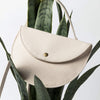 Canvas semicircle crescent handbag mobile phone bag wild fairy bag casual Messenger bag