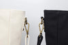 Karitco Large Canvas Tote Bag Handbag Tote Purse Shoulder Tote with Snap Button