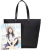 Wrok Office Tote Bag for Women Summer Large Tote Bag School Shoulder Bag (Black)