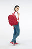 New casual Oxford cloth backpack men and women students schoolbag backpack tide brand travel bag (upgrada(black))